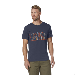 Royal Robbins Men’s T-shirts & Tanks Blue Model Close-up 66230
