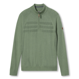 Royal Robbins Ventour 1/4 Zip Sweater Men’s Sweaters Green Main Front 61770