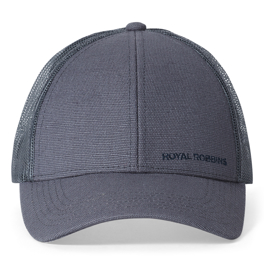 Royal Robbins Hemp Blend Ball Cap Unisex Hats Grey Main Front 30696